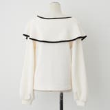 配色リボントップス | RMAF　NICE CLAUP / OLIVE des OLIVE | 詳細画像30 