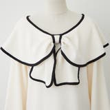 配色リボントップス | RMAF　NICE CLAUP / OLIVE des OLIVE | 詳細画像31 