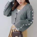 袖レースアップカーディガン | RMAF　NICE CLAUP / OLIVE des OLIVE | 詳細画像18 