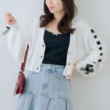 袖レースアップカーディガン | RMAF　NICE CLAUP / OLIVE des OLIVE | 詳細画像35 