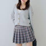 袖レースアップカーディガン | RMAF　NICE CLAUP / OLIVE des OLIVE | 詳細画像2 