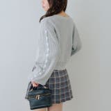 袖レースアップカーディガン | RMAF　NICE CLAUP / OLIVE des OLIVE | 詳細画像4 