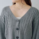 袖レースアップカーディガン | RMAF　NICE CLAUP / OLIVE des OLIVE | 詳細画像45 