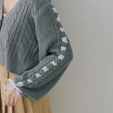 袖レースアップカーディガン | RMAF　NICE CLAUP / OLIVE des OLIVE | 詳細画像46 