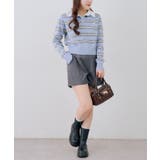 スキッパー布帛ポロニット | RMAF　NICE CLAUP / OLIVE des OLIVE | 詳細画像15 