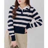 スキッパー布帛ポロニット | RMAF　NICE CLAUP / OLIVE des OLIVE | 詳細画像18 