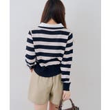 スキッパー布帛ポロニット | RMAF　NICE CLAUP / OLIVE des OLIVE | 詳細画像20 