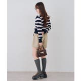 スキッパー布帛ポロニット | RMAF　NICE CLAUP / OLIVE des OLIVE | 詳細画像22 