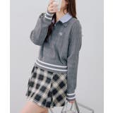 スキッパー布帛ポロニット | RMAF　NICE CLAUP / OLIVE des OLIVE | 詳細画像3 