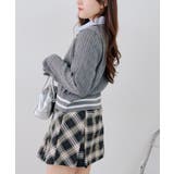 スキッパー布帛ポロニット | RMAF　NICE CLAUP / OLIVE des OLIVE | 詳細画像4 