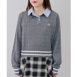 スキッパー布帛ポロニット | RMAF　NICE CLAUP / OLIVE des OLIVE | 詳細画像36 