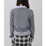 スキッパー布帛ポロニット | RMAF　NICE CLAUP / OLIVE des OLIVE | 詳細画像38 