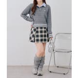 スキッパー布帛ポロニット | RMAF　NICE CLAUP / OLIVE des OLIVE | 詳細画像6 