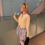 フリル衿ドッキングダブルジップトップス | RMAF　NICE CLAUP / OLIVE des OLIVE | 詳細画像4 