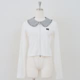 フリル衿ドッキングダブルジップトップス | RMAF　NICE CLAUP / OLIVE des OLIVE | 詳細画像50 