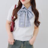 リボンタイケーブル半袖ニット | RMAF　NICE CLAUP / OLIVE des OLIVE | 詳細画像12 