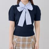 リボンタイケーブル半袖ニット | RMAF　NICE CLAUP / OLIVE des OLIVE | 詳細画像28 