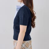 リボンタイケーブル半袖ニット | RMAF　NICE CLAUP / OLIVE des OLIVE | 詳細画像29 