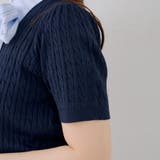 リボンタイケーブル半袖ニット | RMAF　NICE CLAUP / OLIVE des OLIVE | 詳細画像32 