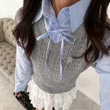 シャツ+ニットベストドッキングプルオーバー | RMAF　NICE CLAUP / OLIVE des OLIVE | 詳細画像8 