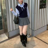 シャツ+ニットベストドッキングプルオーバー | RMAF　NICE CLAUP / OLIVE des OLIVE | 詳細画像12 