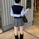 シャツ+ニットベストドッキングプルオーバー | RMAF　NICE CLAUP / OLIVE des OLIVE | 詳細画像14 