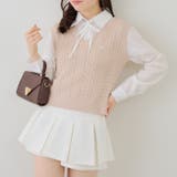 シャツ+ニットベストドッキングプルオーバー | RMAF　NICE CLAUP / OLIVE des OLIVE | 詳細画像16 