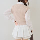 シャツ+ニットベストドッキングプルオーバー | RMAF　NICE CLAUP / OLIVE des OLIVE | 詳細画像19 