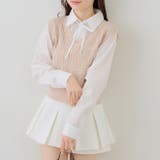 シャツ+ニットベストドッキングプルオーバー | RMAF　NICE CLAUP / OLIVE des OLIVE | 詳細画像21 