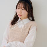 シャツ+ニットベストドッキングプルオーバー | RMAF　NICE CLAUP / OLIVE des OLIVE | 詳細画像22 