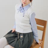 シャツ+ニットベストドッキングプルオーバー | RMAF　NICE CLAUP / OLIVE des OLIVE | 詳細画像28 