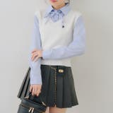 シャツ+ニットベストドッキングプルオーバー | RMAF　NICE CLAUP / OLIVE des OLIVE | 詳細画像30 