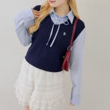 シャツ+ニットベストドッキングプルオーバー | RMAF　NICE CLAUP / OLIVE des OLIVE | 詳細画像47 