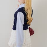 シャツ+ニットベストドッキングプルオーバー | RMAF　NICE CLAUP / OLIVE des OLIVE | 詳細画像48 