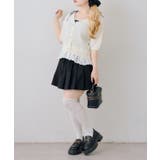 裾レースベビーケーブル半袖ニット | RMAF　NICE CLAUP / OLIVE des OLIVE | 詳細画像14 