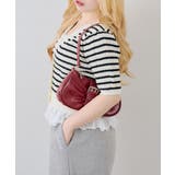 裾レースベビーケーブル半袖ニット | RMAF　NICE CLAUP / OLIVE des OLIVE | 詳細画像18 