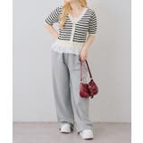 裾レースベビーケーブル半袖ニット | RMAF　NICE CLAUP / OLIVE des OLIVE | 詳細画像21 