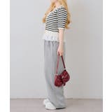 裾レースベビーケーブル半袖ニット | RMAF　NICE CLAUP / OLIVE des OLIVE | 詳細画像22 