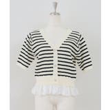 裾レースベビーケーブル半袖ニット | RMAF　NICE CLAUP / OLIVE des OLIVE | 詳細画像37 