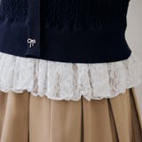 裾レースベビーケーブル半袖ニット | RMAF　NICE CLAUP / OLIVE des OLIVE | 詳細画像44 