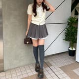レースボウタイ半袖ニット | RMAF NICE CLAUP / OLIVE des OLIVE | 詳細画像28