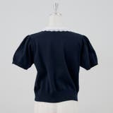 レースボウタイ半袖ニット | RMAF　NICE CLAUP / OLIVE des OLIVE | 詳細画像22 