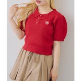 ケーブル半袖ポロニット | RMAF　NICE CLAUP / OLIVE des OLIVE | 詳細画像42 