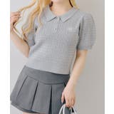 ケーブル半袖ポロニット | RMAF NICE CLAUP / OLIVE des OLIVE | 詳細画像49