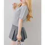 ケーブル半袖ポロニット | RMAF　NICE CLAUP / OLIVE des OLIVE | 詳細画像50 