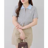 2枚衿ダブルジップカーディガン | RMAF　NICE CLAUP / OLIVE des OLIVE | 詳細画像23 