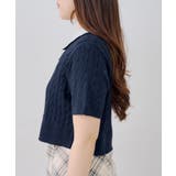 2枚衿ダブルジップカーディガン | RMAF　NICE CLAUP / OLIVE des OLIVE | 詳細画像32 