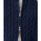 2枚衿ダブルジップカーディガン | RMAF　NICE CLAUP / OLIVE des OLIVE | 詳細画像38 