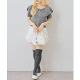 【5色展開】キラキララメ入り素材 ビッグ衿ラメジップカーディガン | RMAF　NICE CLAUP / OLIVE des OLIVE | 詳細画像32 