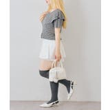 【5色展開】キラキララメ入り素材 ビッグ衿ラメジップカーディガン | RMAF　NICE CLAUP / OLIVE des OLIVE | 詳細画像33 